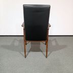 Mid-Century Fauteuil With High Backrest By German Designer Josef Hillerbrand thumbnail 10