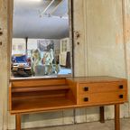 Vintage Kaptafel Met Spiegel. Sixties. Design. Retro. thumbnail 5