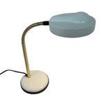 Postmodern / Space Age Desk Lamp - With Adjustable Gooseneck - Bulb Shaped Shade, Unique Design thumbnail 3