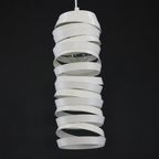 Very Nice White Design Lamp *** Spiral *** High Quality *** 1980 *** Modern thumbnail 4