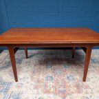 Vintage Verlengbare Eettafel, Deens Design Uit De Jaren 60 thumbnail 7