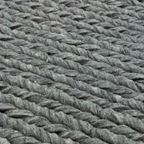 Vloerkleed Kabel - Antraciet Grijs 200x300 Cm thumbnail 9
