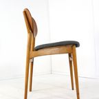 Set Van 4 Vintage Stoelen Nieuw Bekleed thumbnail 15