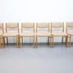 Set Van 6 Deense Eetkamerstoelen thumbnail 16