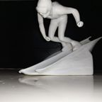 Skiër Door Royal Dux (Porcelain Skier) thumbnail 2