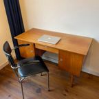 Vintage Retro Mid Century Teak Bureau thumbnail 4