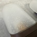 2x Vintage ‘frosted Glass’ Muurlamp – Hans Popp thumbnail 3