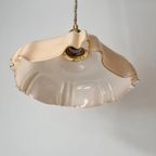 Vintage Lampenkap Uit Frankrijk Van Glas thumbnail 4