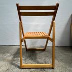 6x Vintage, Midcentury (beuken) Houten Klapstoel thumbnail 7