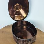 Royal Navy Antieke Toleware Hoedendoos thumbnail 4