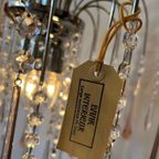 Murano Teardrop Roze Vintage Hanglamp Chrome Kristal thumbnail 13