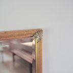 Gouden Rechthoekige Spiegel Zilveren Bladeren thumbnail 5