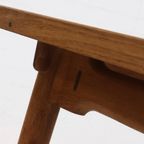 Rare Writing Table By Hans Wegner For Andreas Tuck Denmark 1960S thumbnail 9