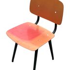 Vintage Set 4X Friso Kramer Revolt Stoelen Ahrend De Cirkel thumbnail 22