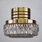Carl Thore Lamp | Glas | 1972 | Oranje Accent | Vintage Hanglamp | Scandinavisch Design | Halverw thumbnail 5