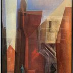 Art-Print Town Gate Van Lyonel Feininger In Lijst thumbnail 2