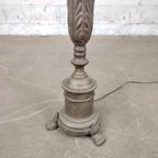 Antieke Verzilverde Vloerlamp thumbnail 9