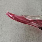 Vintage Murano Glas Schaal, Fruitschaal Glazen Serveerschaal 05 thumbnail 14