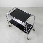 Art Deco Trolley, Serveerwagen, Jaren 30 thumbnail 5