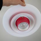 Geweldige Roze Gerestaureerde Deense Plafondlamp *** Deens Design *** Form Light *** Model 52401 thumbnail 10
