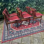 Inger Klingenberg Stoelen (Set Van 6) Fristho Franeker 1960S thumbnail 3