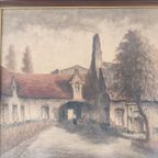 George Lammens - Pastel - Begijnhof Brugge thumbnail 6