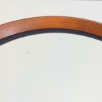 Vintage Teak Spiegel Luxus Sweden Rond Mid Century Retro '60 thumbnail 8