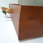 Teak Fineer Dressoir Met Lades Uit Zweden thumbnail 15