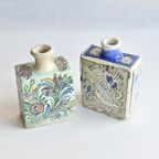 Qajar Fles Met Vogel Decor thumbnail 7