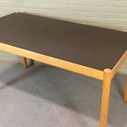 Vintage Eettafel / Bureau, 140 Cm X 70 Cm thumbnail 11