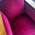 Vintage Art Deco Eenzit / Fauteuil / Clubzetel thumbnail 6