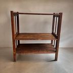 Vintage Houten Rek / Etagere / Vitrine thumbnail 3