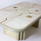 Detailed Travertine Coffee Table thumbnail 7