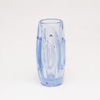 Sklo Union Bullet Vaasje Blauw, 1950s thumbnail 4