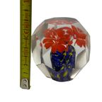 Handmade - Facet Cut - Presse Papier / Paperweight- Floral Decor thumbnail 6