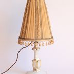 Opaline Glass Table Lamp, 1920S thumbnail 12