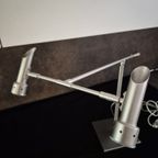 Bureaulamp - Tafellamp - Design - Zilverkleurig -verstelbaar thumbnail 6