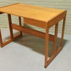 Vintage Design Houten Bureau Desk thumbnail 11