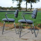 Buisframestoelen Strafor steelcase thumbnail 2