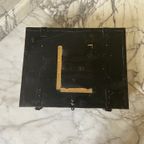 Een Lage Houten Kist, Type Munitiekist, 20e Eeuw thumbnail 6