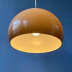 Mid Century Space Age Mushroom Hanglamp Van Dijkstra thumbnail 3