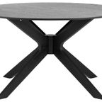 Glasgow Salontafel - Ø80 Cm - Zwart thumbnail 4