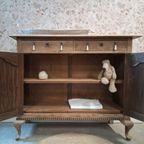 Vintage Sierlijke Commode Dressoir Hout “lenn” thumbnail 5