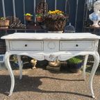 Geleefde Landelijk Sidetable, Wandtafel, Console thumbnail 2