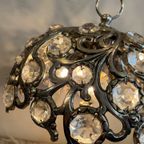 Peris Andreu Staande Tafellamp Vintage Schemerlamp Kristal thumbnail 4