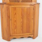 Axel Einar Hjorth ‘Lovö’ Solid Pine Corner Cabinet By Nordiska Kompaniet thumbnail 6