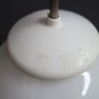 Vintage Opaline Pendant Lamp, Czechoslovakia 1950 thumbnail 6