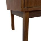Vintage Kastje Compact Klepkast Jaren 60 Teak Fineer thumbnail 10