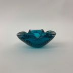 Mid Century Design Set Of 4 Blue Murano Glass Bowls, 1970’S thumbnail 5