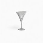 Martini-, Cocktail Glas Op Voet Helder Glas thumbnail 2